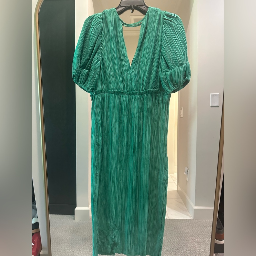 New -  By Anthropologie Kelly green dress